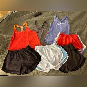 Lot of Woman’s Nike workout clothes